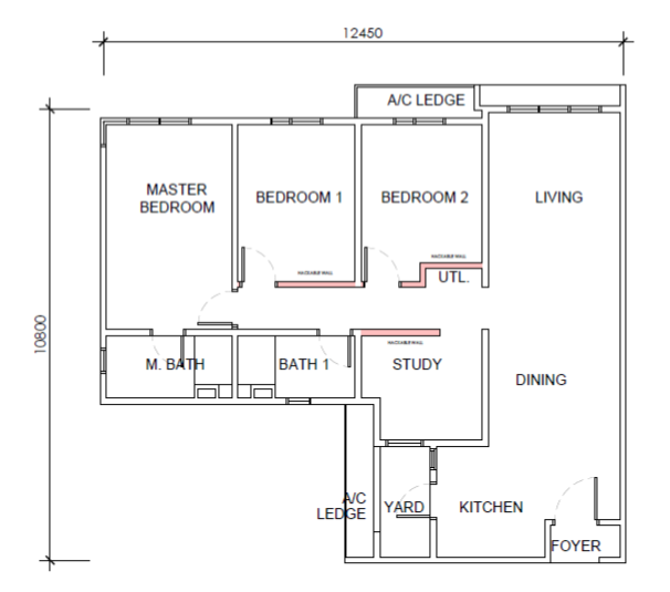 Dterra Residences layout