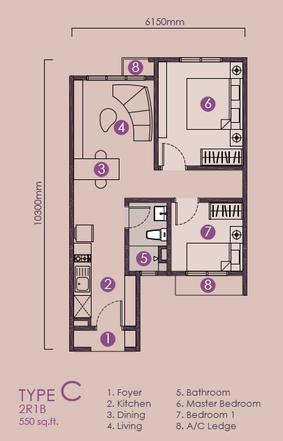 dvervain residences layout